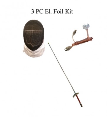 3 PC Foil Set -El. Mask, El Foil, And Bodycord