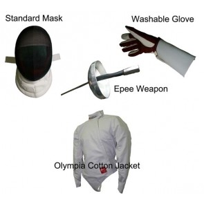 Flexible Epee Fencing Starter Set (4 Pieces or more). Create your Own Fencing Set. 